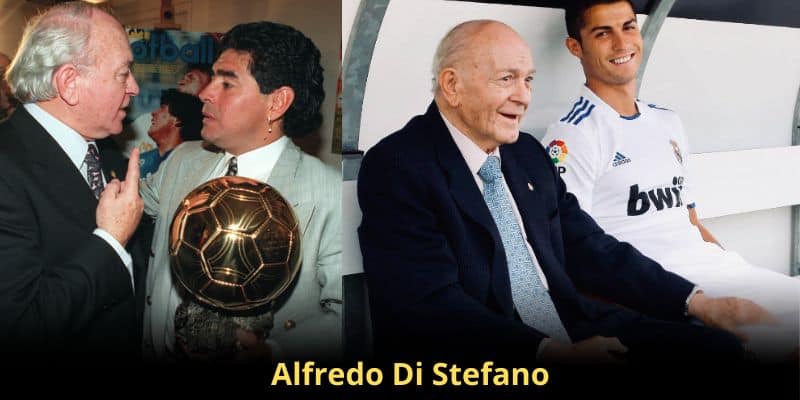 Alfredo Di Stefano có 21 năm trong vai trò HLV trưởng cấp CLB