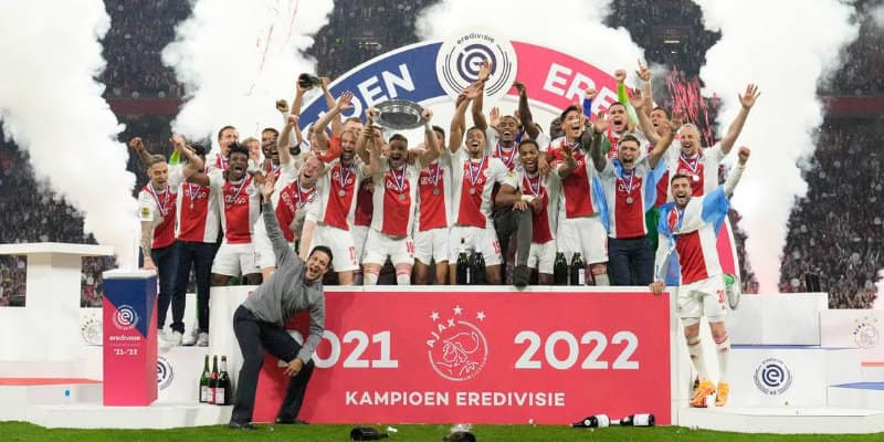 Ajax vô địch Eredivisie 2021/22 kỷ lục lần thứ 36 trong lịch sử