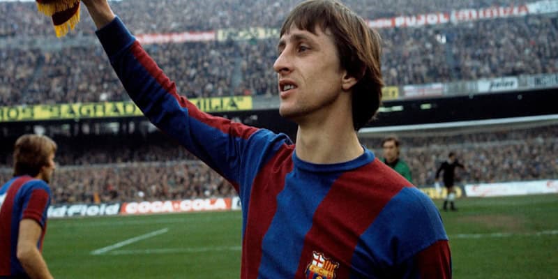 Johan Cruyff dưới màu áo Barcelona